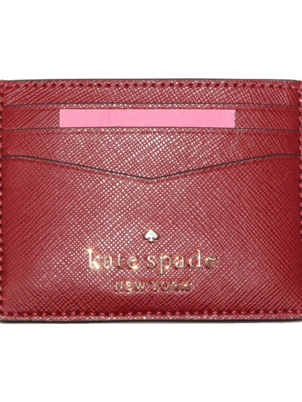 UNAVAILABLE! Kate Spade New York Staci Small Slim Red Currant Card Holder